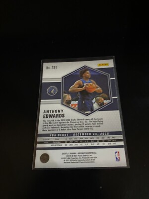 t*u様 EDWARDS Anthony Edwards 2024-25 Panini Select Premier Level Tri