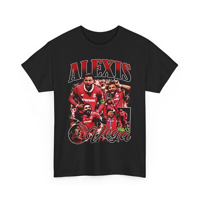 Alexis Vega Vintage Retro Unisex Shirt | Alexis Vega Fan Gift | Toluca FC Fan