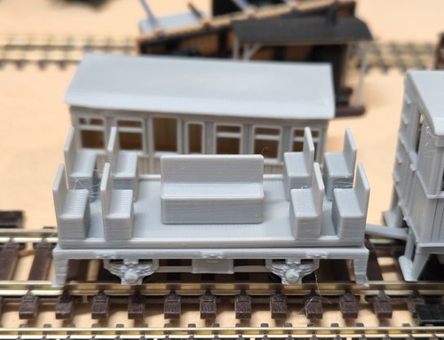 Railbus carriage, pre-1930's style, HO/OO, KIT - Picture 2 of 3