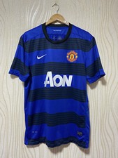 MANCHESTER UNITED 2012 2013 AWAY FOOTBALL SHIRT SOCCER JERSEY NIKE 423935-403 XL