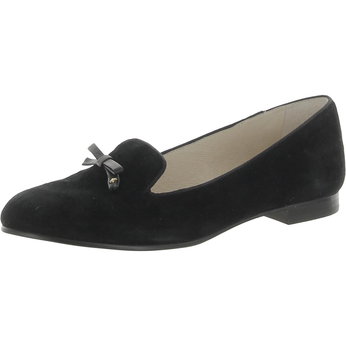 Женские мокасины из черной замши Louise Et Cie Anniston 7 Medium (B,M) BHFO 2604