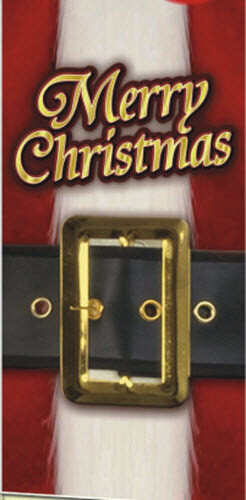 Merry Christmas Wall Vinyl Scene Setters Kit - 5-Piece Holiday Decoration Set With Santa Claus Design - View #4