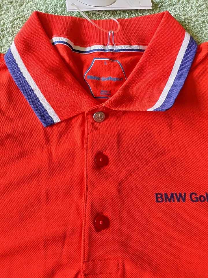 CAMISA POLO DE GOLF BMW UNISEX M MOTORSPORT, GENUINA, RARA, - 80142446364. Nuevo Foto 4 de 4