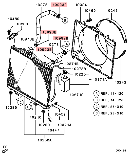 RADIATOR HOSE CLAMP JUBILEE CLIPS X2 MITSUBISHI L200 K74T Series 3 2