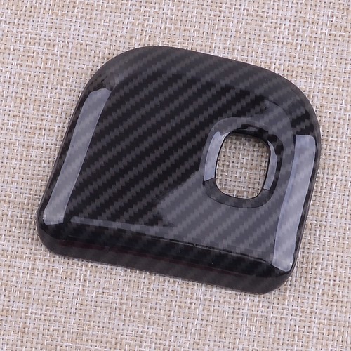 Black Headlight Switch Button Cover Carbon Fiber Sticker For Dodge Durango 11-20 Black Headlight Switch Button Cover Carbon Fiber Sticker For Dodge Durango 11-20