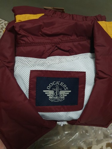 Brand New DOCKERS Coaches Hoodie Jacket, Size L - Picture 10 of 12