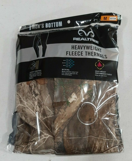realtree heavyweight fleece thermal top