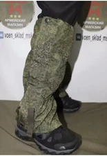 Russian Gaiters Tactical SpN Digital EMR Military Army statutory  VKPO VKBO