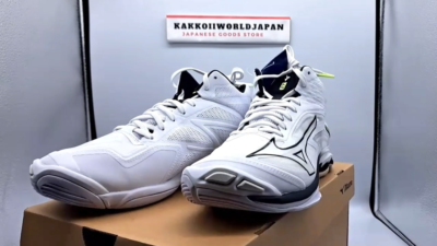 MIZUNO Volleyball Shoes WAVE LIGHTNING Z7 MID V1GA2250 09 White