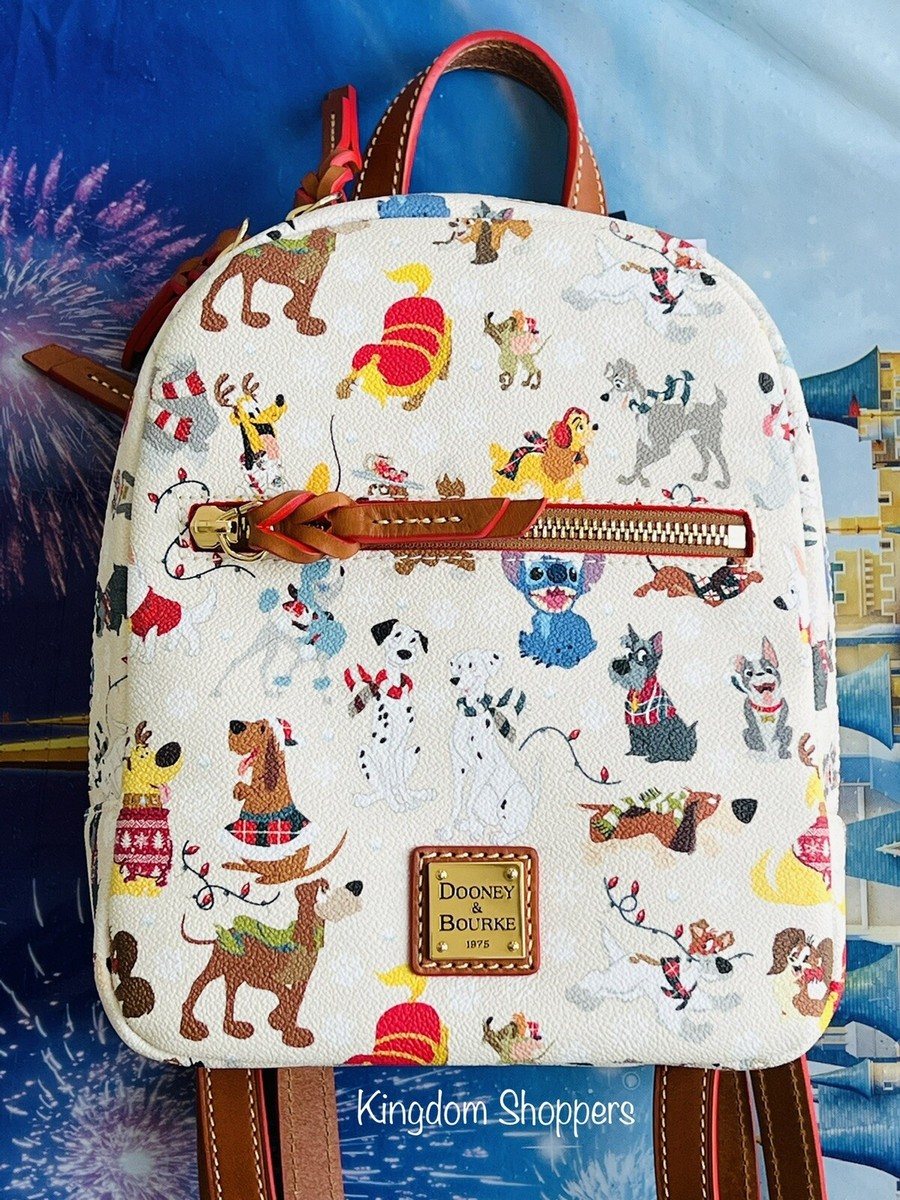 2021 Disney Dooney & Bourke SANTA TAILS Holiday Dogs  display picture 3