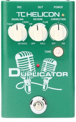TC-Helicon Duplicator Vocal Effects Stompbox (3-pack) Bundle