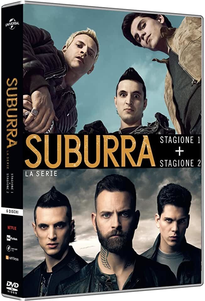 SUBURRA - STAGIONI 01-02  6 DVD  COFANETTO  SERIE-TV