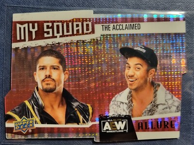 2022 AEW The Acclaimed PINK My Squad /100 ALLURE Trading Card #86462