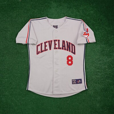 Albert Belle 1993 Cleveland Indians Grey Road Men's Cooperstown