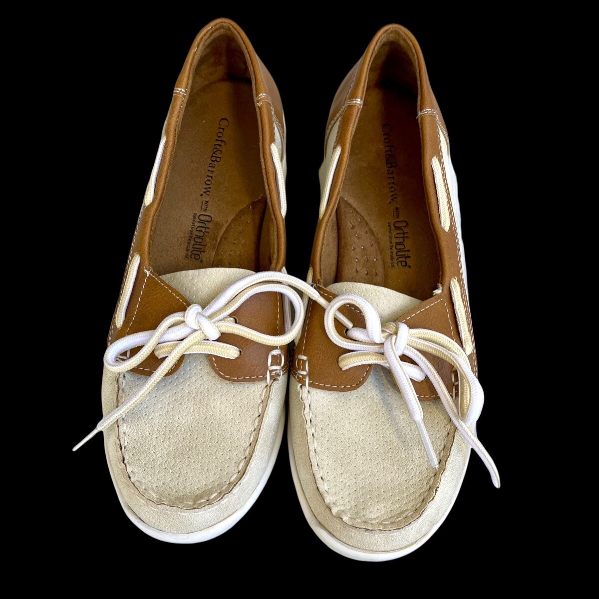 OrtholIte Boat Shoes Size 6.5 Steeple 