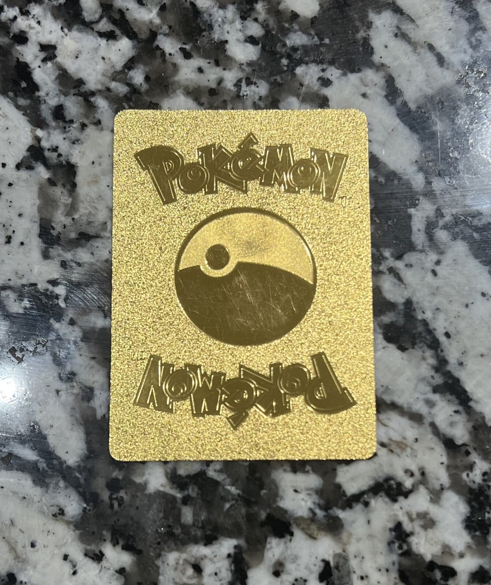 Pokemon Shining Charizard HP 100 Gold Foil Fan Art Card 107 Pokemon Shining Charizard HP 100 Gold Foil Fan Art Card 107