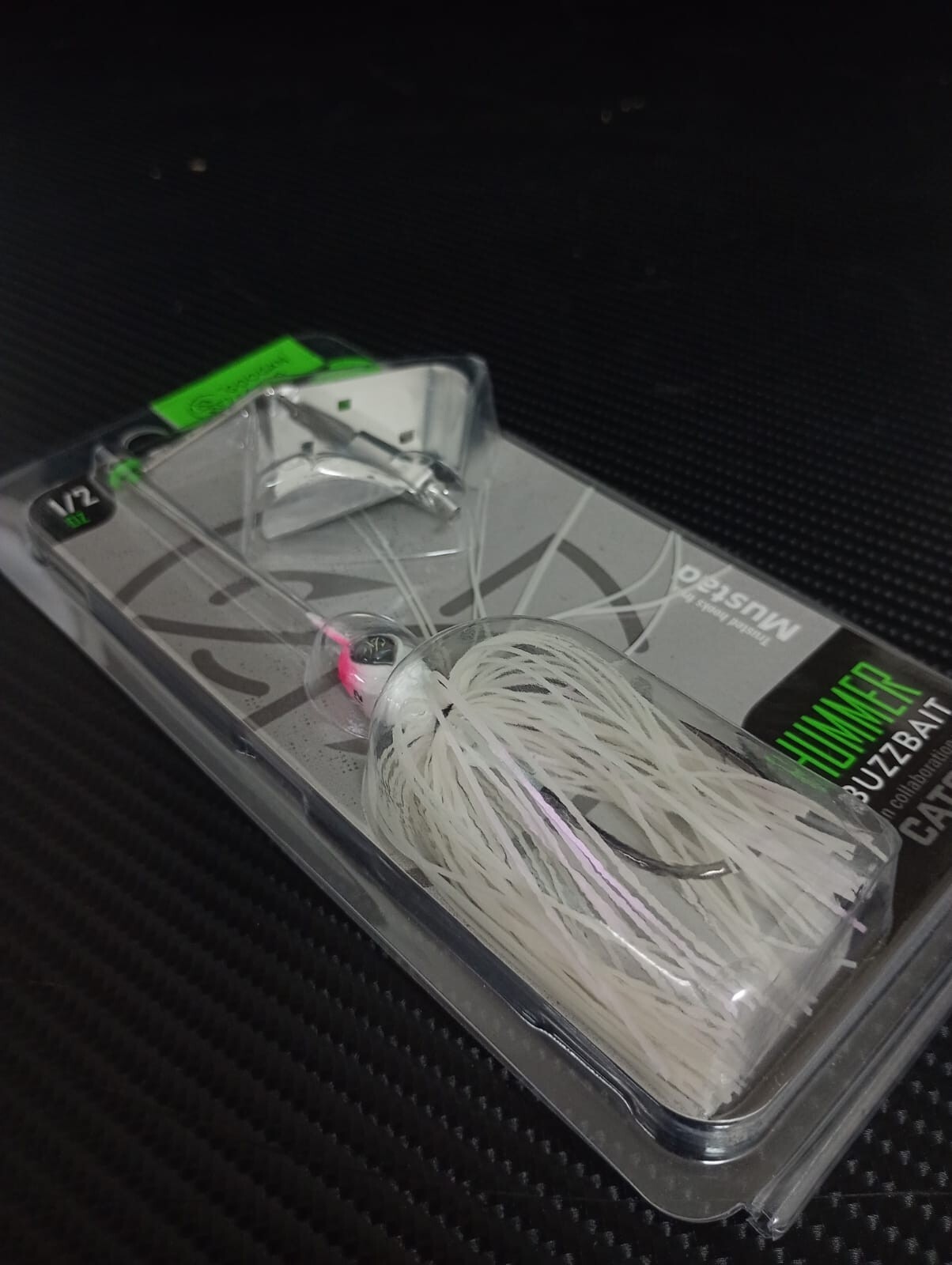 Googan Squad HUMMER BUZZBAIT Fishing Buzz Bait - White, 1/2oz - Image 2