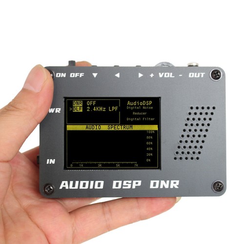 Réducteur de bruit Audio DSP filtre numérique DNR radio SSB YAESU ICOM + Speaker - Zdjęcie 7 z 16