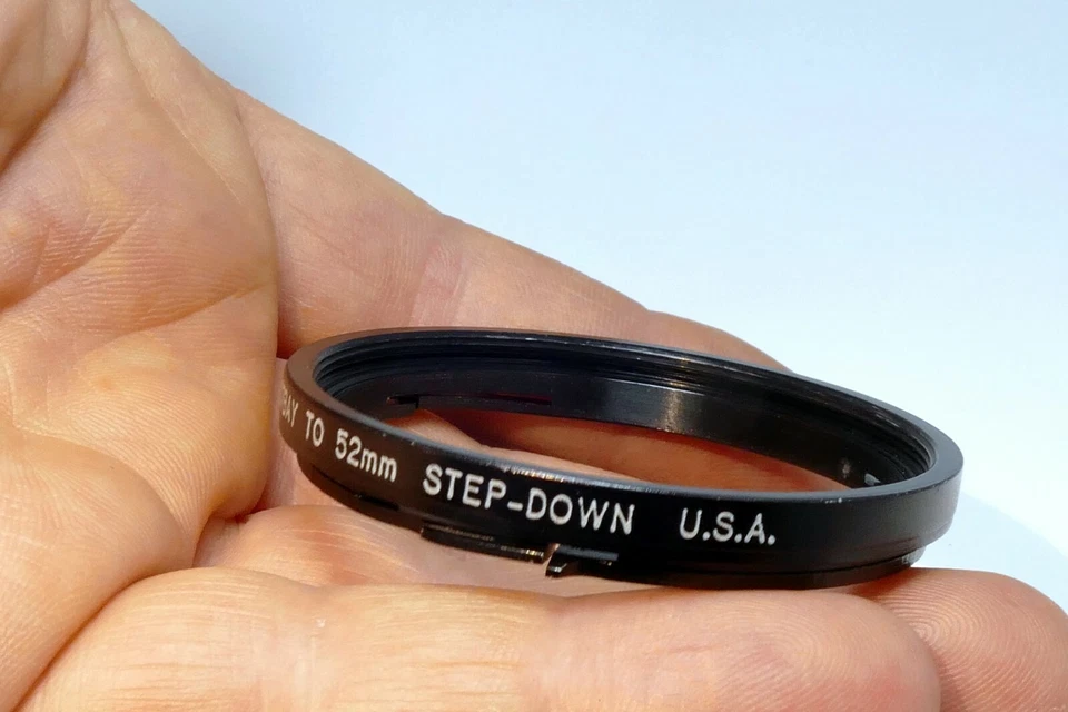 B50 to 52mm filter step-down ring for Hasselblad Bayonet threaded top screw in - Image 4 of 4