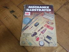 Mechanix Illustrated (May 1949) 'New Gadgets for More Fish' Combined Shipping