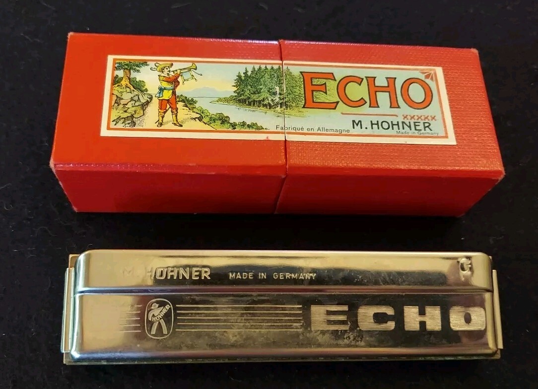 ホーナー社　ハーモニカ　Echo bell ホーナー社 ハーモニカ Echo bell Vintage M Hohner The Echo