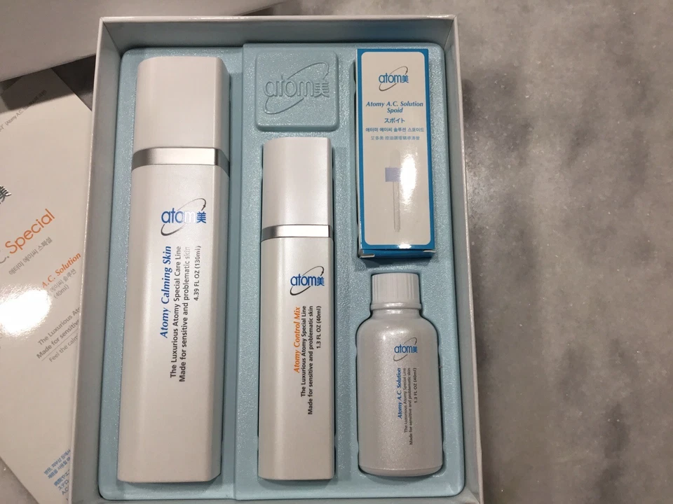 Calmante de la piel atomía, A.C. Mezcla de solución y control para piel sensible caja abierta Foto 3 de 4