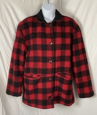 Vintage Woolrich Buffalo Plaid Winter Jacket | USA Made | Women’s Medium