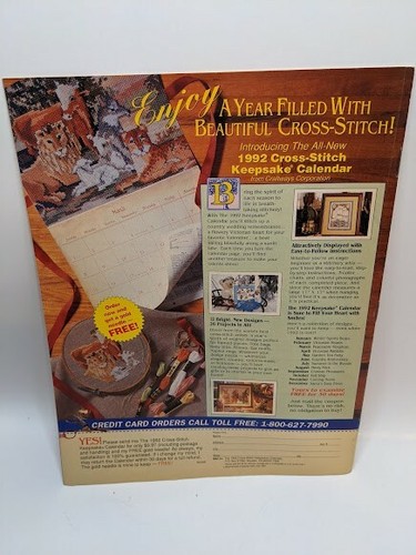 Cross Stitch Quick and Easy PATRIOTIC Magazine June/July 1991 - Picture 4 of 4