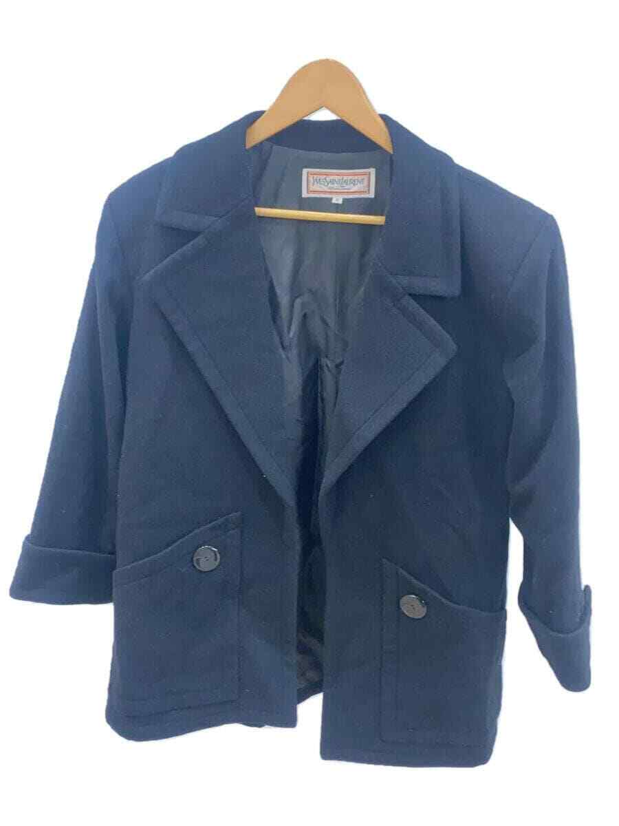 YVES SAINT LAURENT S HW086 440 Giacca Cappotto S lana dal Giappone '033