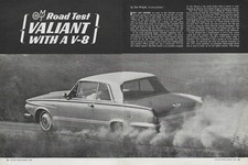 1964 Plymouth Valiant Signet 200 Vintage Magazine Road Test Article Ad 273 V8 64 1964 Plymouth Valiant Signet 200 Vintage Magazine Road Test Article Ad 273 V8 64