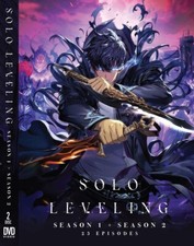 DVD ANIME SOLO LEVELING SEASON 1-2 VOL.1-25 END ENGLISH DUBBED REG ALL