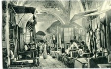 Israel Palestine Jerusalem Bazaar of Goldsmths old L. & L. C. published postcard