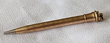 Antique Wahl Eversharp Grecian GOLD FILLED Chatelain Ring Top Mechanical Pencil