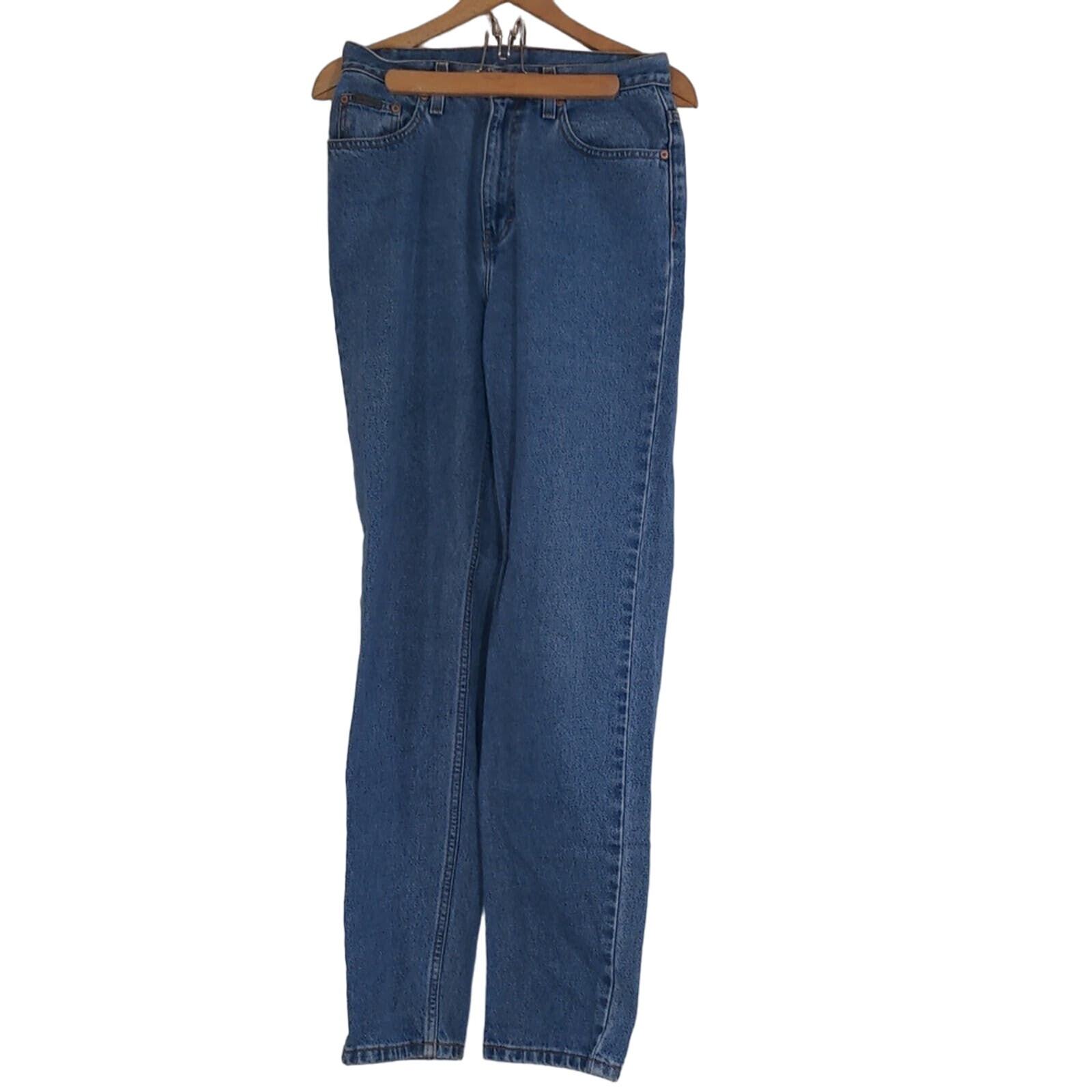 Vintage 90s Calvin Klein high rise tapered leg jean BDXJ114