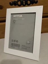 1 Ikea Nyttja photo frame White 13 x 18 cm 5 x 7"