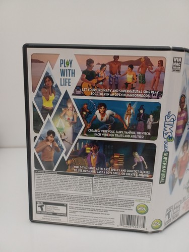 Sims 3 Base Game + Supernatural Expansion - Windows/Mac 2012 + Instructions  - Picture 2 of 16
