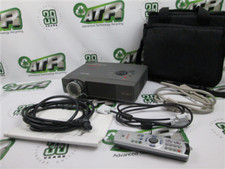 Eiki LC-XB20 LCD Projector 284 Lamp Hours with Cables Remote Travel Bag