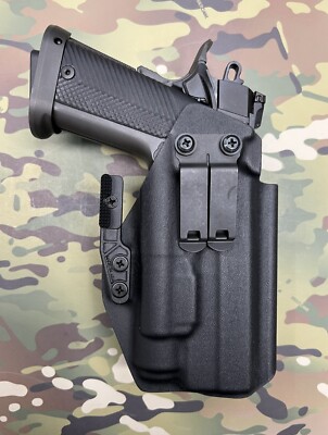 Black Kydex IWB CLAW Holster for Rock Island Armory 1911 5'' Streamlight TLR-1 