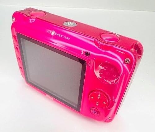 Nikon COOLPIX S30 10.1MP Waterproof Digital Camera Pink Tested
