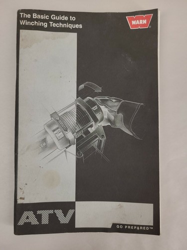 Warn ATV Winch Basic Guide Winching Techniques Manual Installation Instructions - 第 2/8 張圖片