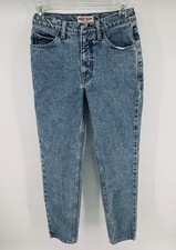 Vintage 90s Guess Jeans 26 25x30 High Rise Mom Jeans Tapered Leg Denim
