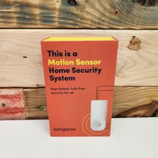 Kangaroo Motion Sensor Home Security System OPEN BOX A0001 APP BASED