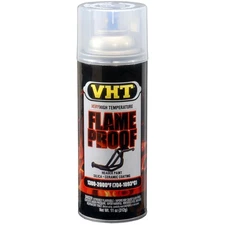 VHT High Temp Paint SP115; FlameProof 11oz Aerosol Satin Clear 1300-2000 deg
