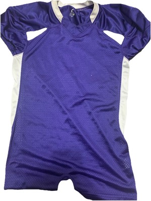 Champro Football Practice Jersey  short sleeve Purple Men s Small
