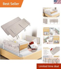 Set of 2 Hospital Bed Rail Covers with Comfort Foam Padding - 31.5 x 11.8 Inch