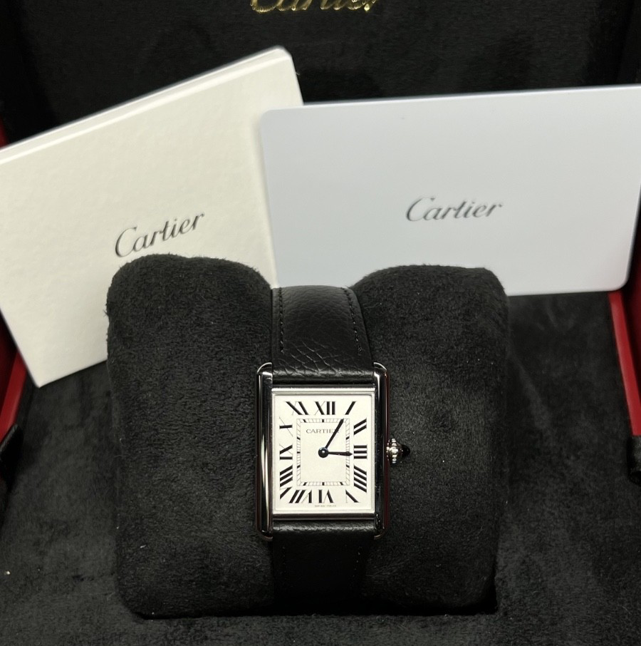 Cartier Must de Cartier 空箱 2026 NEW COMPLETE SET LARGE TANK MUST DE CARTIER WATCH WSTA0138 | eBay