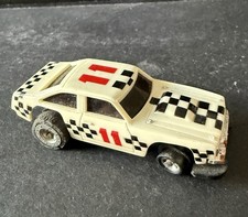 1977 IDEAL NUMBER 11 CHEVY NOVA RED/WHITE/BLACK SLOT CAR 3 L