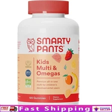 Kids Multivitamin Gummies Omega 3 Immune Support Gluten Free Natural Flavor New