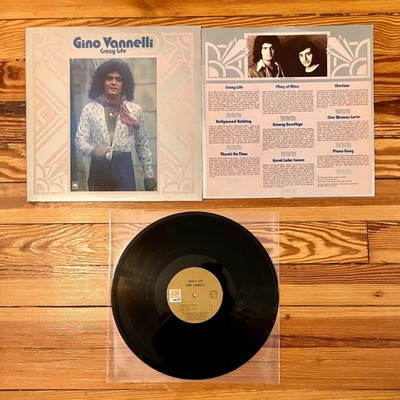 Gino Vannelli: Crazy Life LP Vinyl US A&M Records OG Inner 1973 VG+/VG+