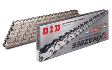 D.I.D. 530 ZVM-X2 Series X-Ring Chain 150 Links Silver